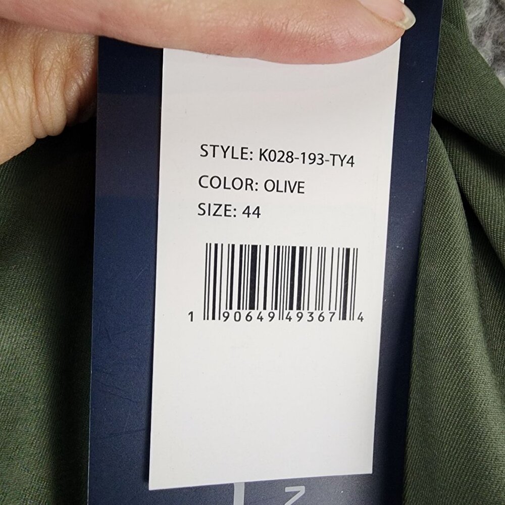 Jachs Shorts Mens 44 Olive Green Stretch High Rise Performance *NWT* - Picture 9 of 15